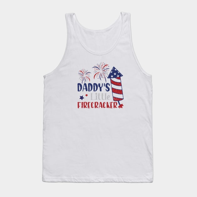 Daddy's little firecracker Tank Top by Cun-Tees!